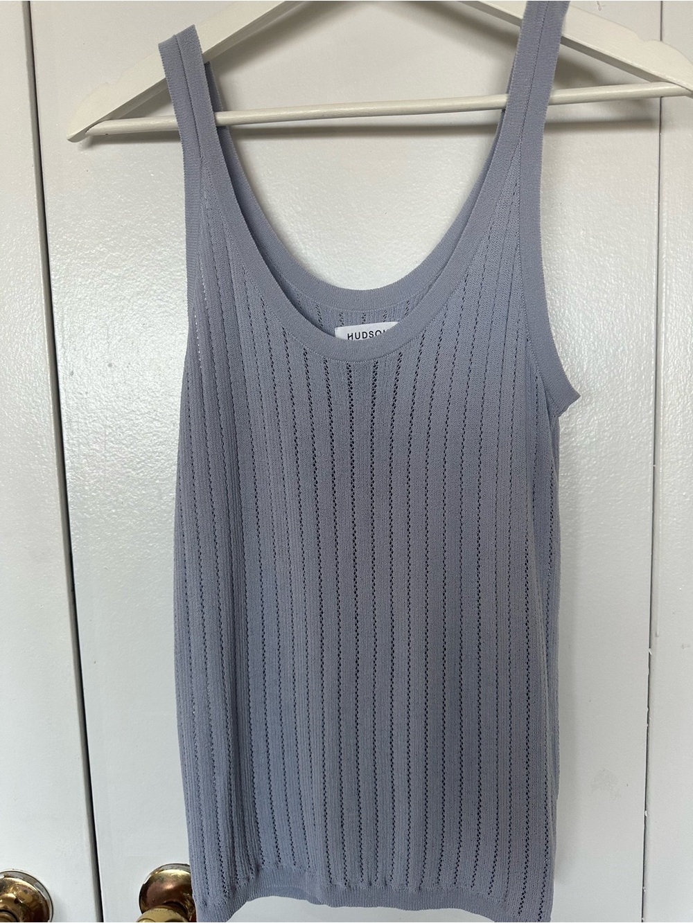 Hudson North Knit Tank Top in Dusty Lavender
